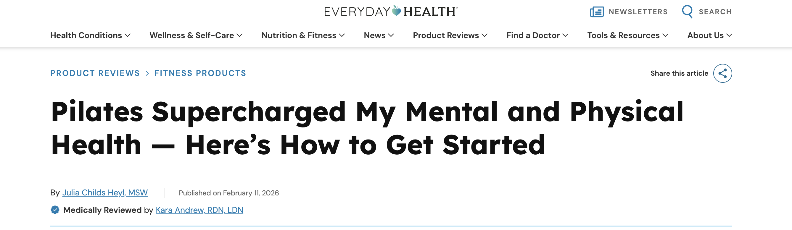 Pilates Supercharged My Mental and Physical Health — Here’s How to Get Started