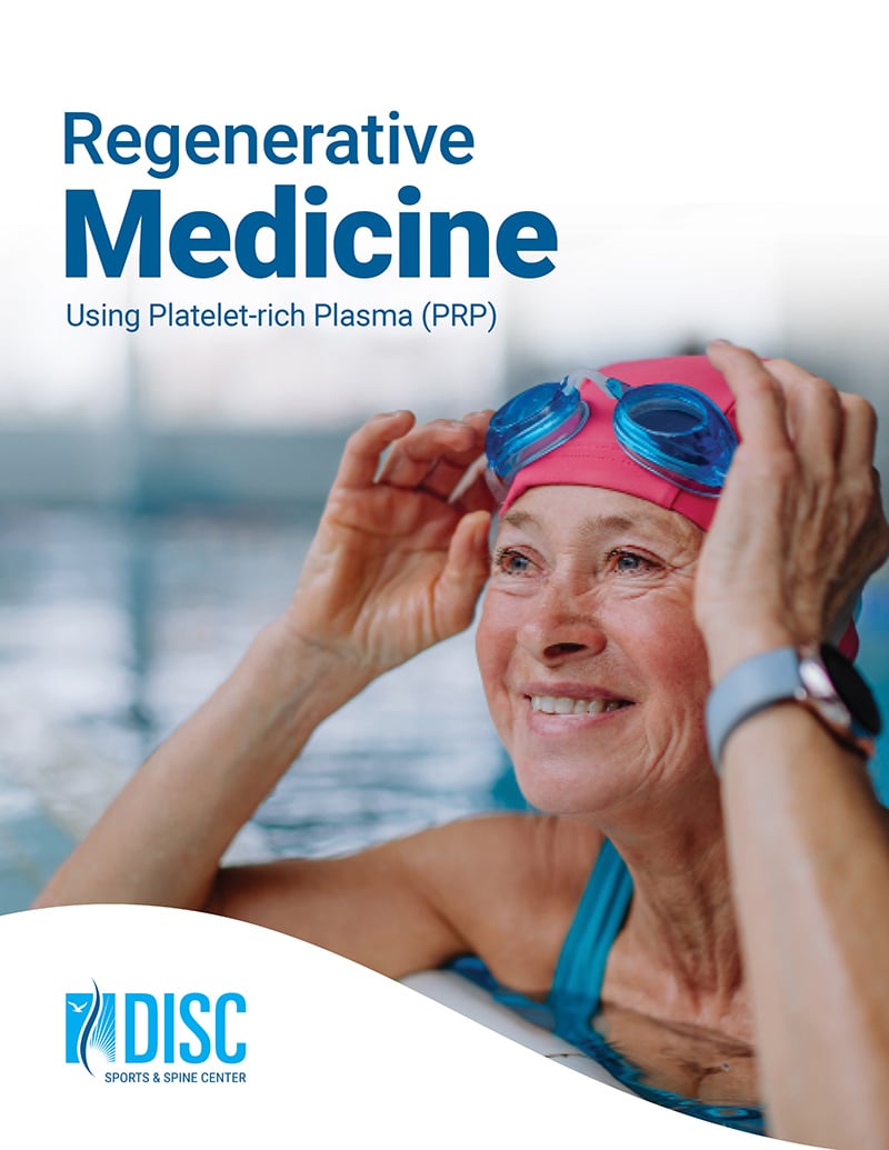 Download Our Regenerative Medicine Guide DISC Sports and Spine Center